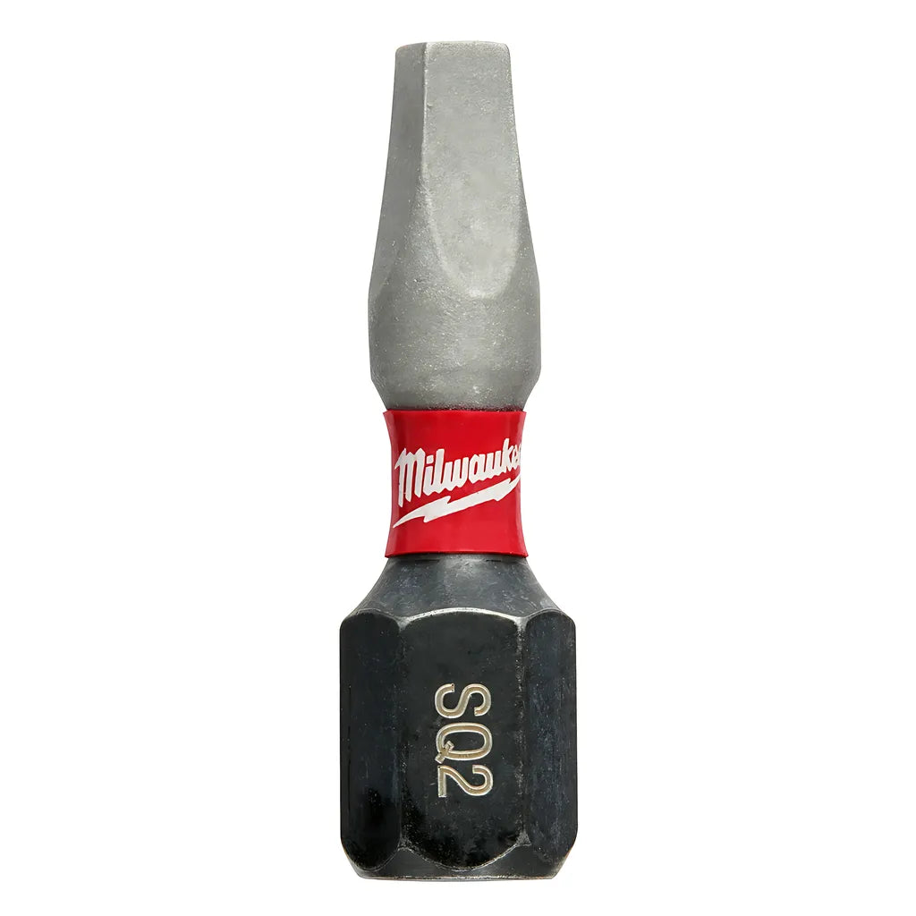 Shockwave Impact Square Recess #2 Insert Bits 5Pk-Milwaukee-48-32-4605-11735
