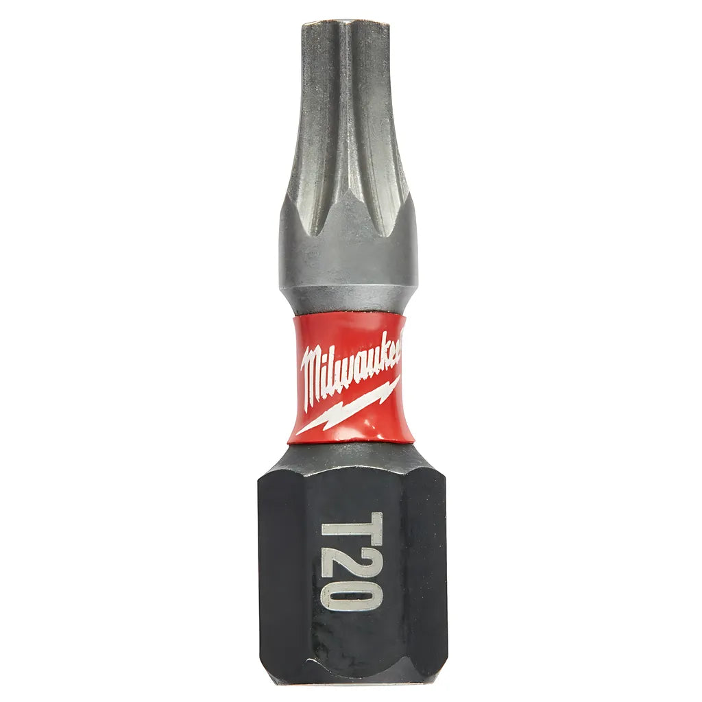Shockwave 1 In. T20 Impact Driver Bits 5Pk-Milwaukee-48-32-4614-11041
