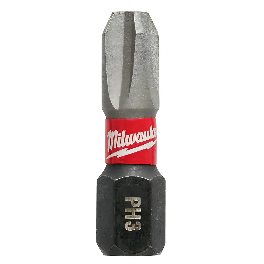 Shockwave Impact Phillips #3 Insert Bits 5Pk-Milwaukee-48-32-4663-11714