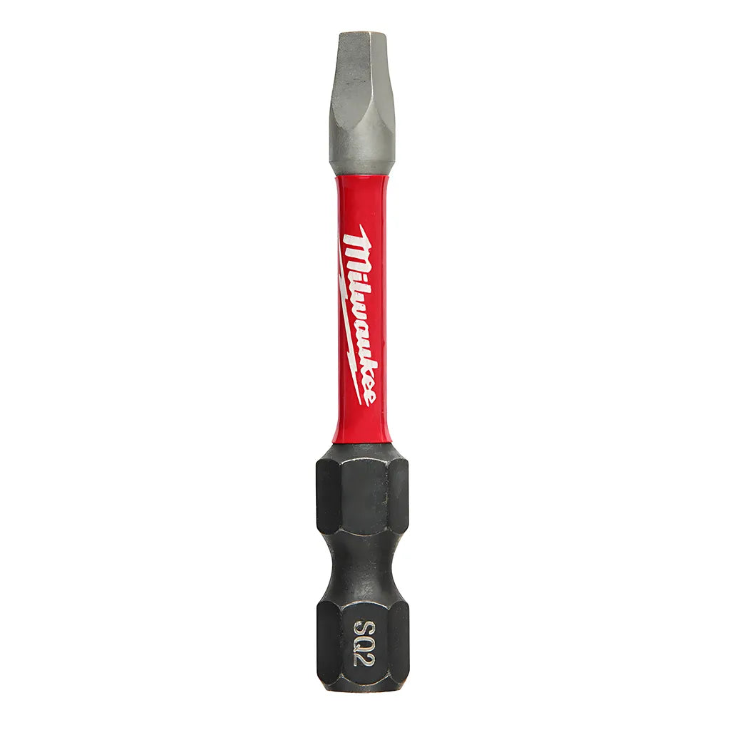 Shockwave 2 In. Impact Square Recess #2 Power Bits-Bulk 25-Milwaukee-48-32-4772-11104