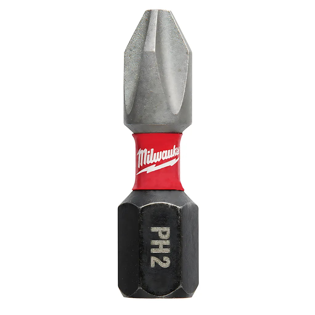 Shockwave Phillips #2 Insert Bits-Bulk 250-Milwaukee-48-32-4881-11772