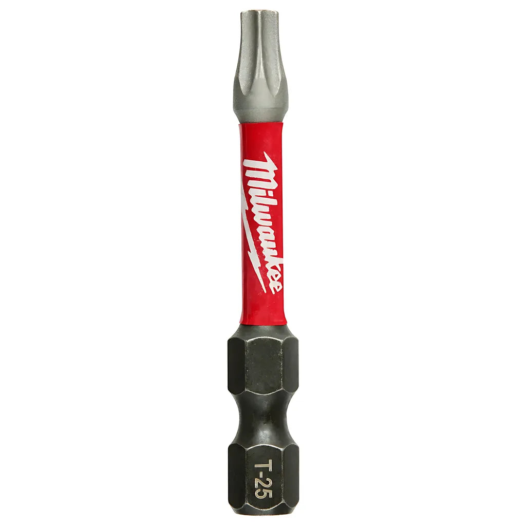 Shockwave 2 In. Impact Torx® T25 Power Bits (2 Pack)-Milwaukee-48-32-4985-11121