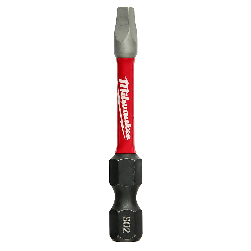 Shockwave Square Recess #2 Insert Bits (15-Piece Contractor Pack)-Milwaukee-48-32-5010-11776