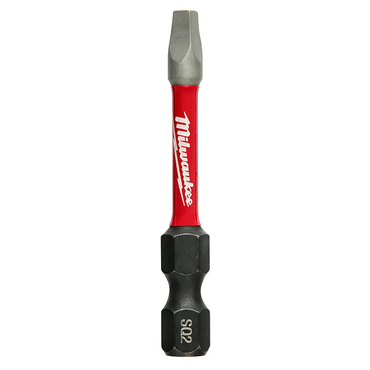 Shockwave™ Square Recess #2 Insert Bits (15-Piece Contractor Pack)-Milwaukee-48-32-5010-11776