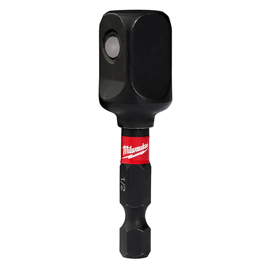 Shockwave™ 1/4" Hex To 1/2" Square Socket Adapter-Bulk 10-Milwaukee-48-32-5734-11056