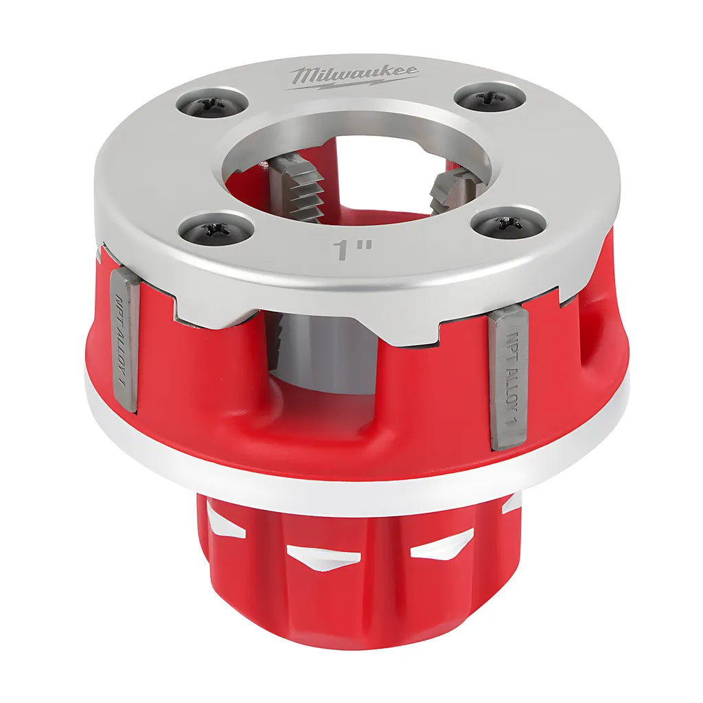 Compact 1" Alloy Npt Portable Pipe Threading Forged Aluminum Die Head-Milwaukee-48-36-1309-7468