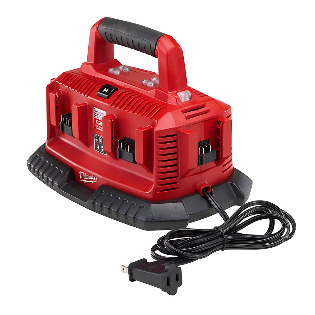 M18 Six-Pack Sequential Charger-Milwaukee-48-59-1806-9960