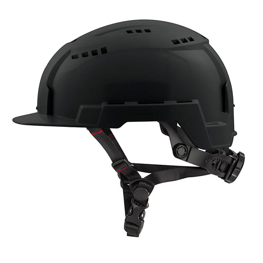 Black Front Brim Vented Safety Helmet (Usa) - Type 2, Class C-Milwaukee-48-73-1330-7232