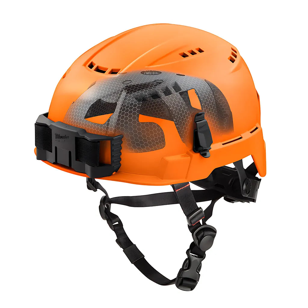 Bolt Orange Vented Safety Helmet With Impact Armor Liner (Usa) - Type 2, Class C-Milwaukee-48-73-1362-7299