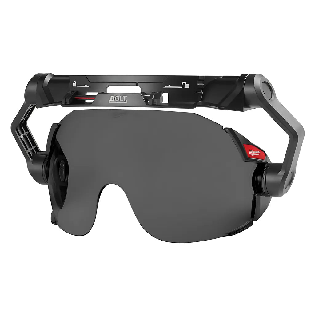 Bolt Eye Visor - Tinted Dual Coat Lens (Compatible With Milwaukee® Safety Helmets & Hard Hats)-Milwaukee-48-73-1415-7273