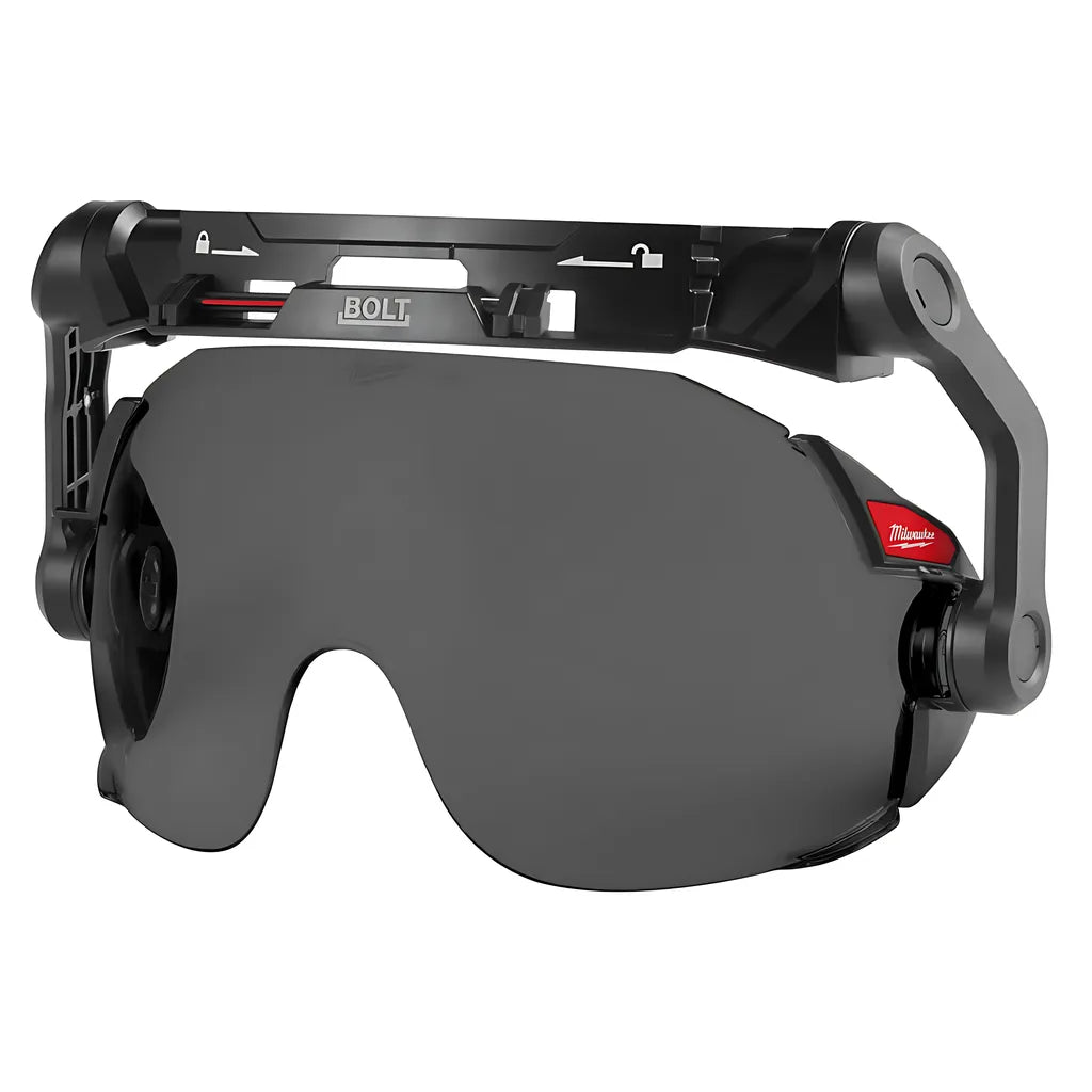 Bolt Eye Visor - Tinted Dual Coat Lens (Compatible With Milwaukee® Safety Helmets)-Milwaukee-48-73-1416-7271