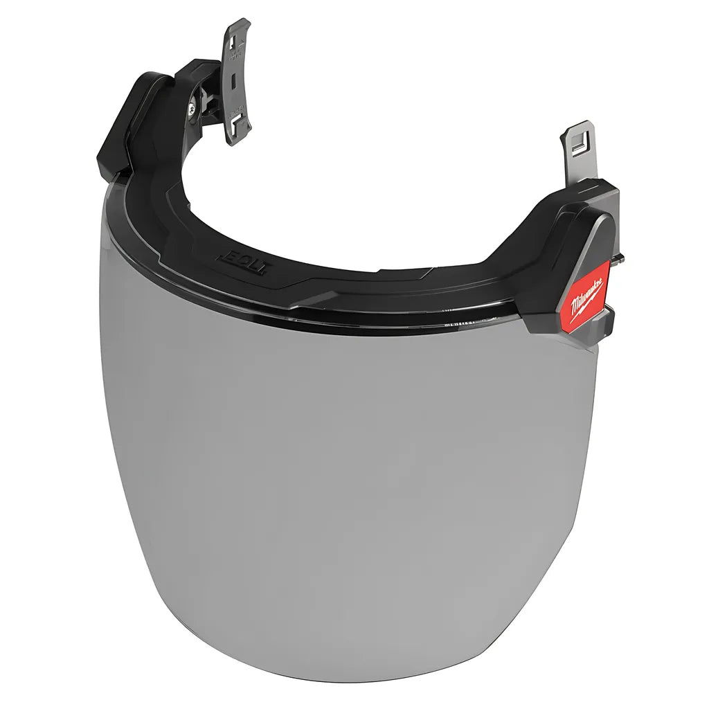 Bolt Full Face Shield - Gray Dual Coat Lens (Compatible With Milwaukee® Safety Helmets & Hard Hats)-Milwaukee-48-73-1425-7277