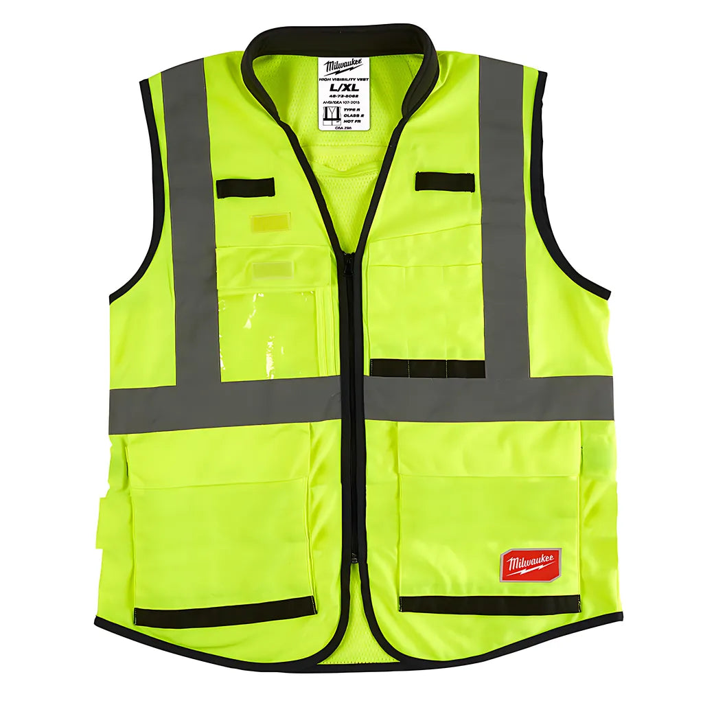 High Visibility Yellow Performance Safety Vest - L/Xl (Csa)-Milwaukee-48-73-5082-8450
