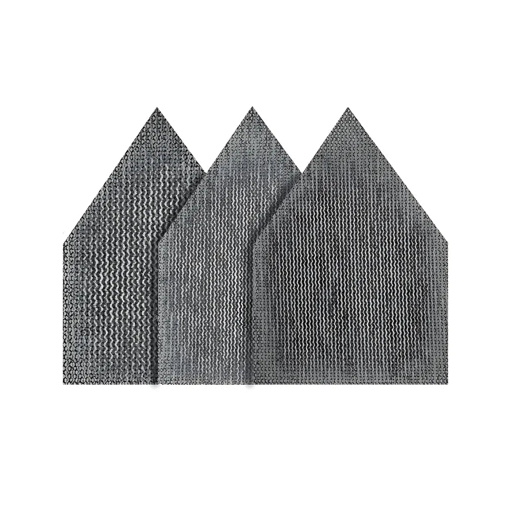 Assorted 80, 120 & 180 Grit Mesh Sanding Sheets For M12 Fuel Orbital Detail Sander 12-Pack-Milwaukee-48-80-5405-7208
