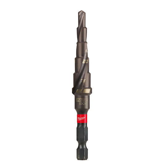 Shockwave™ Impact Duty™ Step Bit #2 3/16 - 1/2 In.-Milwaukee-48-89-9242-11666