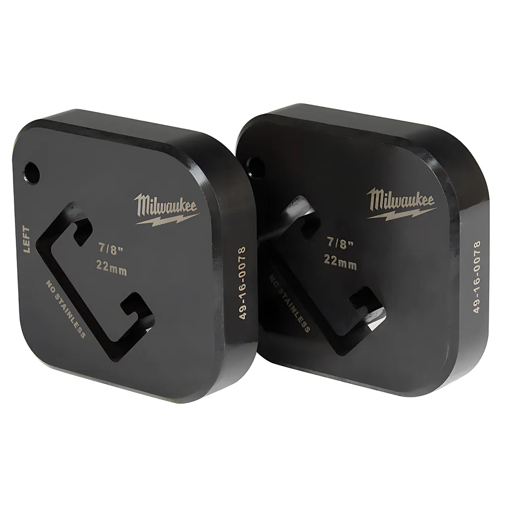 7/8" X 1-5/8" Single Strut Shearing Dies-Milwaukee-49-16-0078-6786