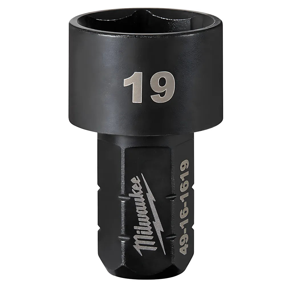 Insider Box Ratchet Socket 6 Point 19Mm-Milwaukee-49-16-1619-8591