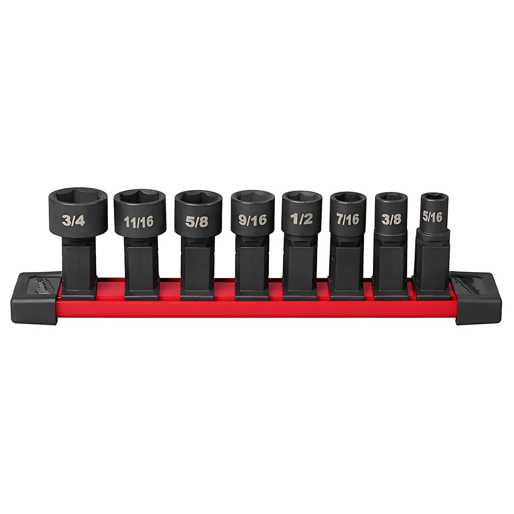 Insider Box Ratchet Socket Sae Set 8Pc-Milwaukee-49-16-1640-8602