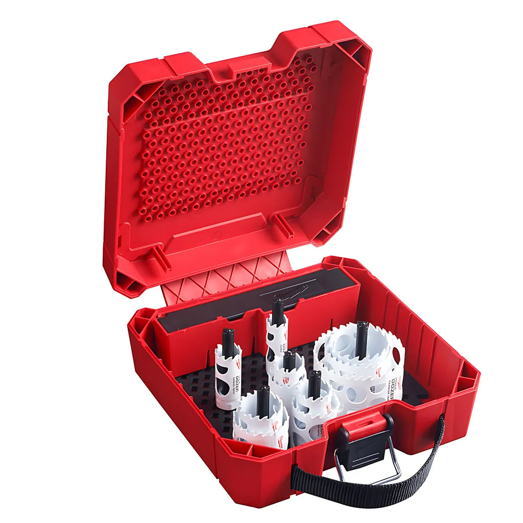 15 Pc Hole Dozer With Carbide Teeth Hole Saw Kit-Milwaukee-49-22-3097-4776