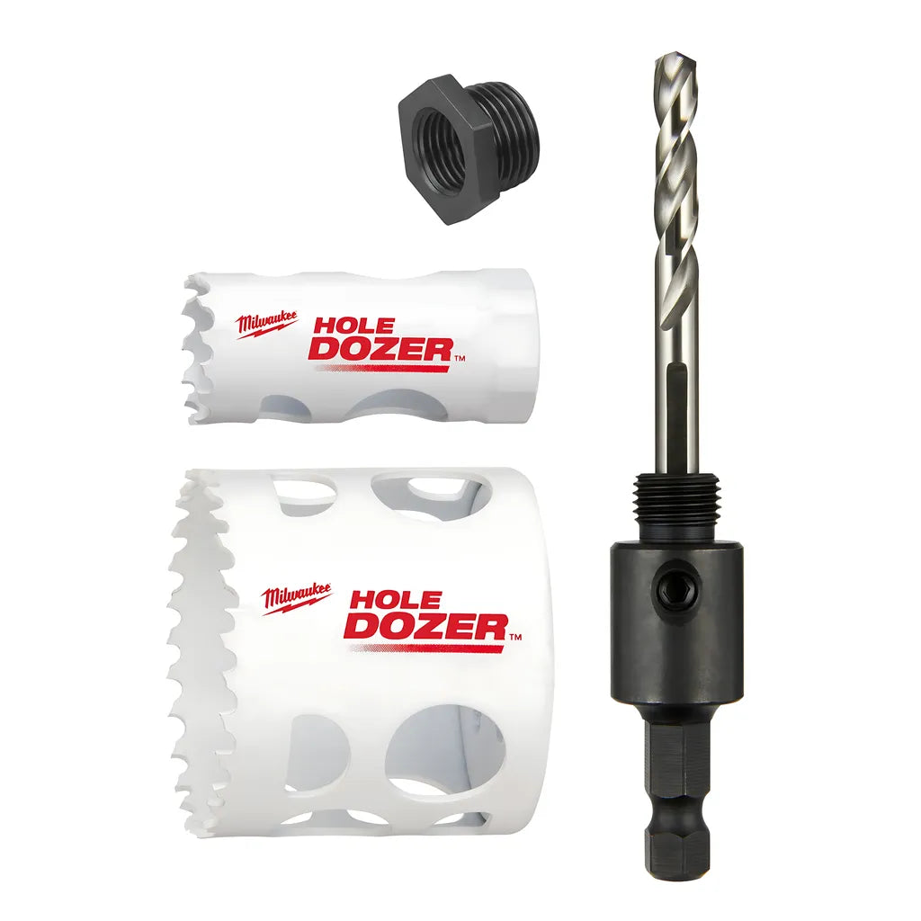 Hole Dozer Door Lock Hole Saw Kit-Milwaukee-49-22-4063-8467