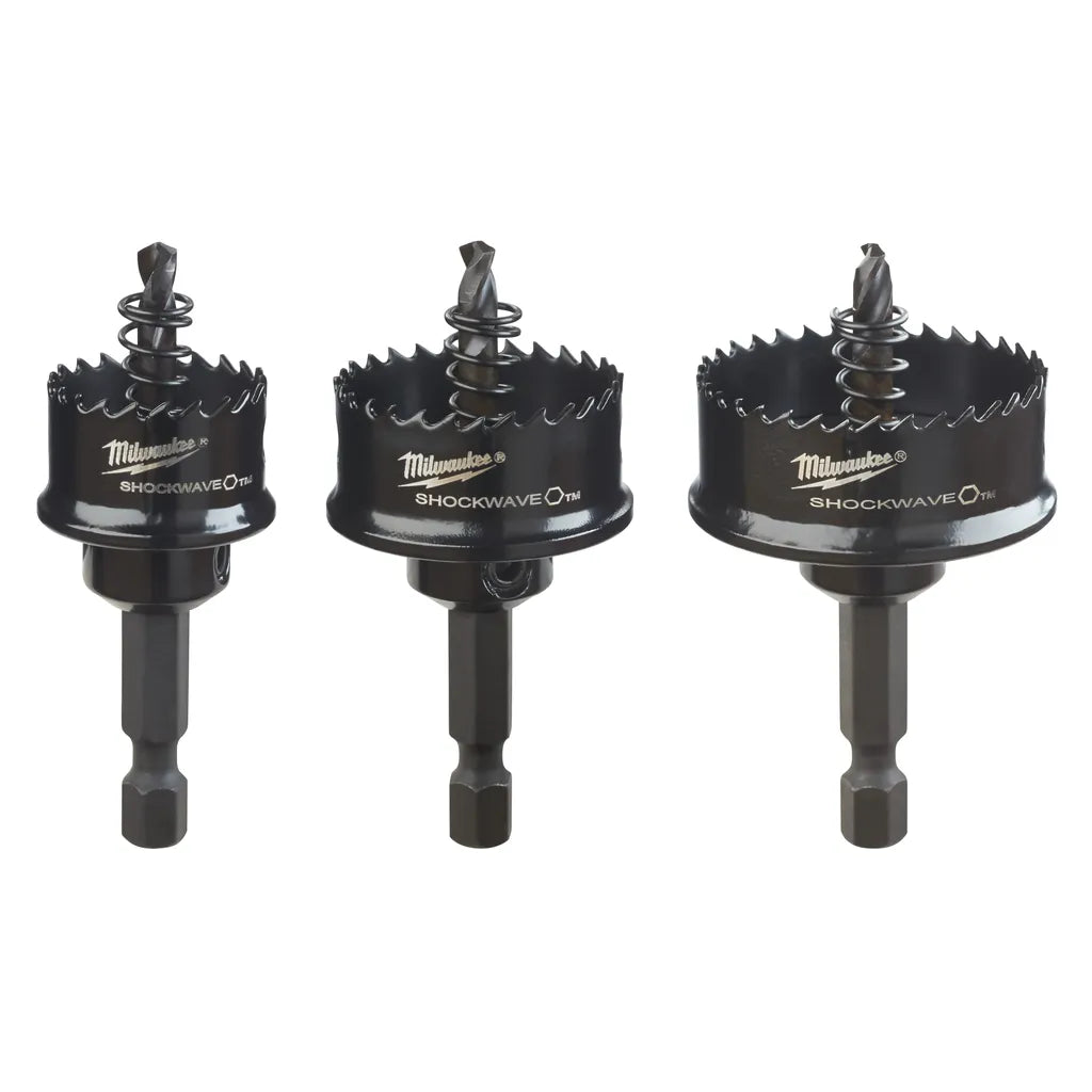 Shockwave Impact Hole Saw 3-Piece Set-Milwaukee-49-22-4800-11695