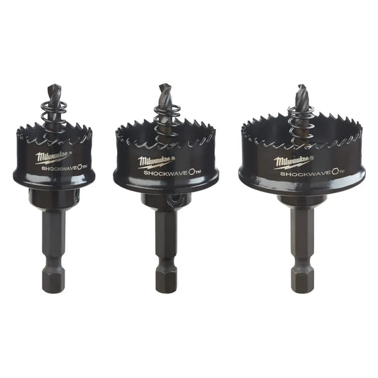 Shockwave™ Impact Hole Saw 3-Piece Set-Milwaukee-49-22-4800-11695
