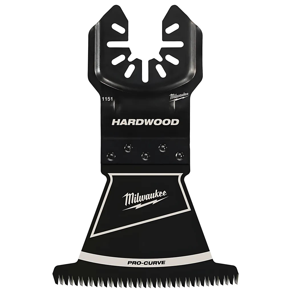 Milwaukee® Open-Lok 2-1/2" Hcs Japanese Tooth Pro-Curve Hardwood Multi-Tool Blade-Milwaukee-49-25-1151-10136