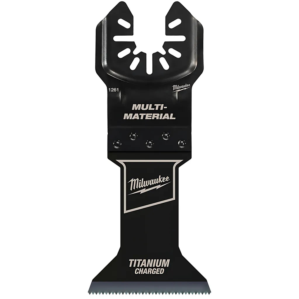 Milwaukee® Open-Lok 1-3/4" Titanium Charged Bi-Metal Multi-Material Multi-Tool Blades 25Pk-Milwaukee-49-25-1268-10110