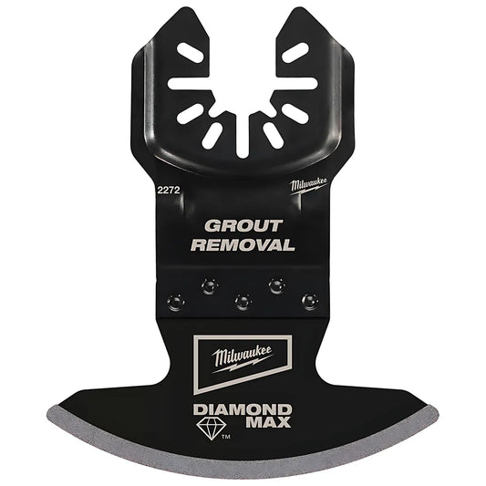 Milwaukee® Open-Lok™ Diamond Max™ Diamond Grit Grout Removal Multi-Tool Blade-Milwaukee-49-25-2272-10159