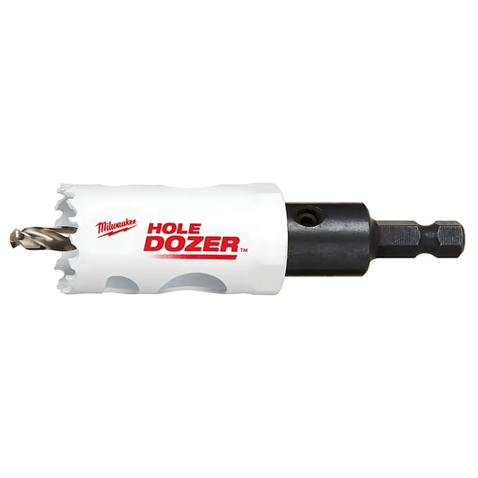 1-1/8" Hole Dozer Bi-Metal Hole Saw With Arbor-Milwaukee-49-56-9663-4363