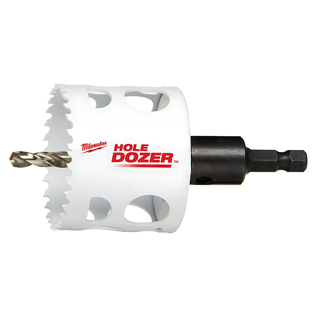 2-1/4" Hole Dozer Bi-Metal Hole Saw With Arbor-Milwaukee-49-56-9680-5198