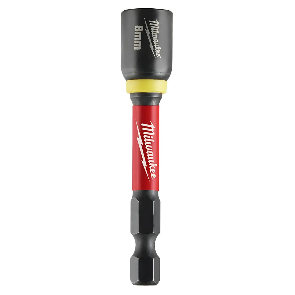 Shockwave Impact Duty 8Mm X 2-9/16" Magnetic Nut Driver 10Pk-Milwaukee-49-66-0708-11004