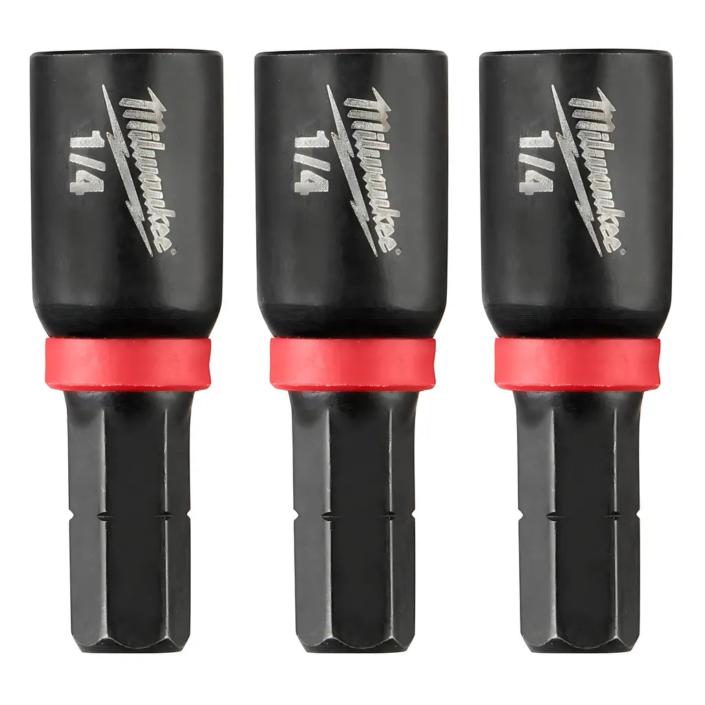 Shockwave Impact Duty 1/4" Insert Magnetic Nut Driver 3Pk-Milwaukee-49-66-4512-10938