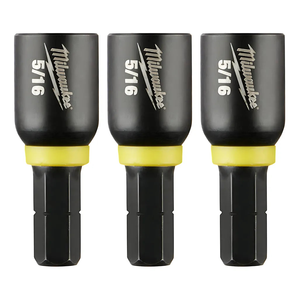 Shockwave Impact Duty 5/16 Insert Magnetic Nut Driver 3Pk-Milwaukee-49-66-4513-10983