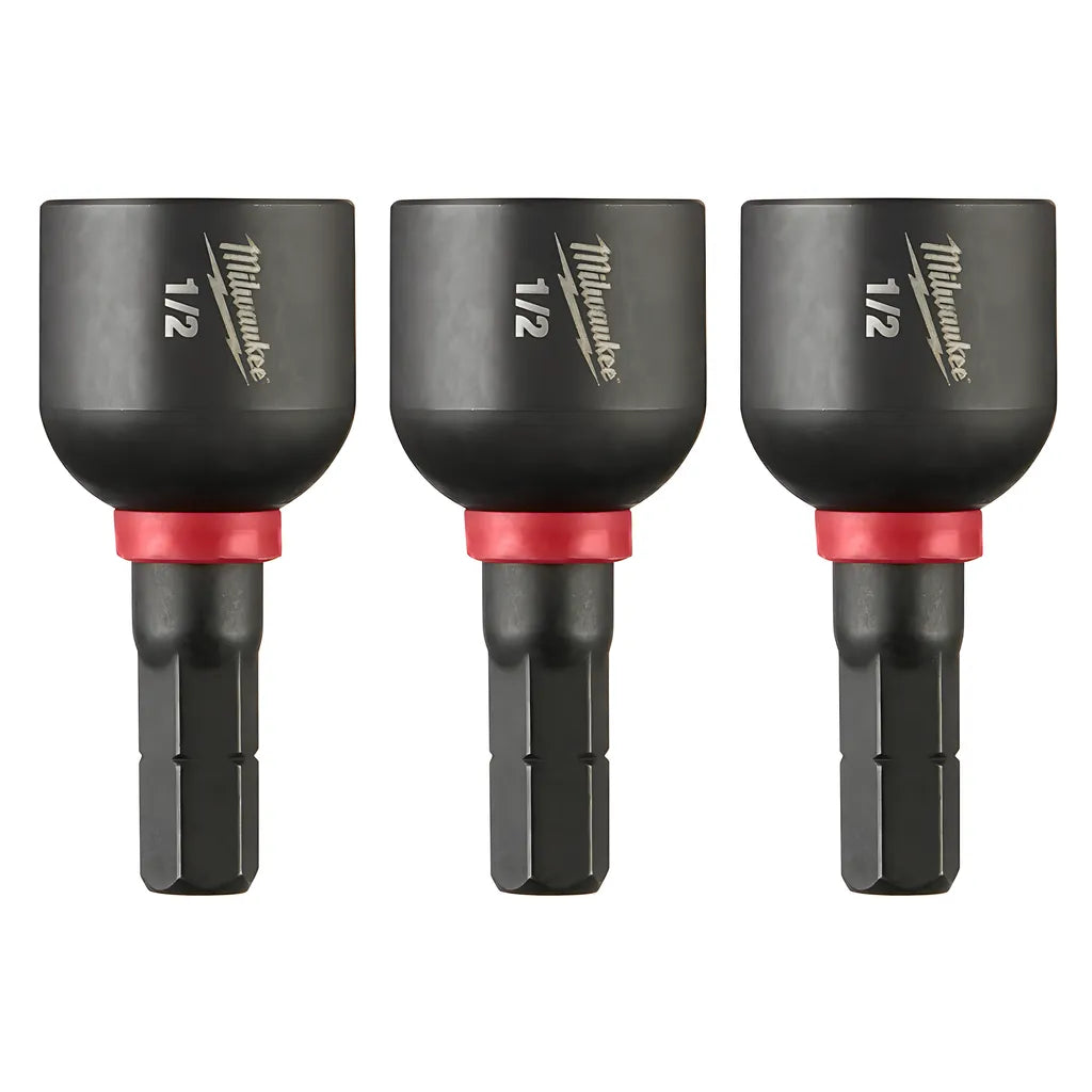 Shockwave Impact Duty 1/2 Insert Magnetic Nut Driver 3Pk-Milwaukee-49-66-4517-10935