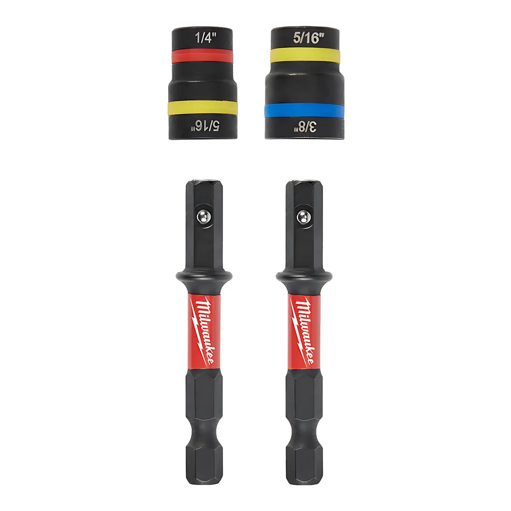 Shockwave Impact Duty Quik-Clear 2-In-1 Magnetic Nut Driver Set 2Pc-Milwaukee-49-66-4565-11026