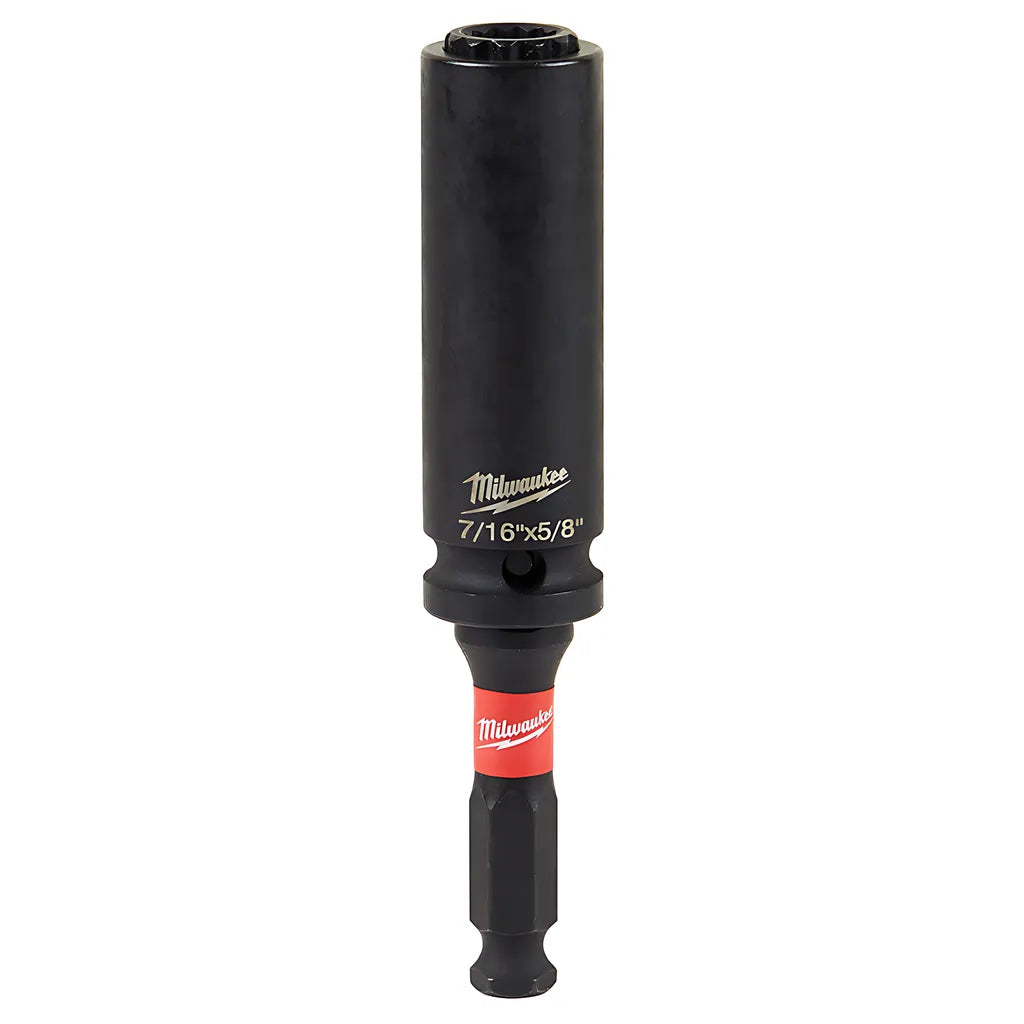 Shockwave Lineman'S 12Pt 7/16 In. & 5/8 In. 2-In-1 Socket-Milwaukee-49-66-5120-11755