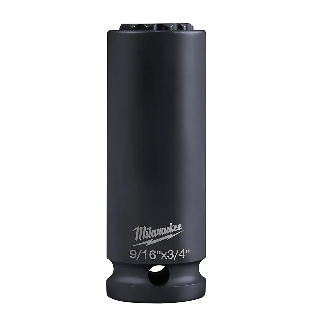 Shockwave Lineman'S 12Pt 9/16 In. X 3/4 In. 2-In-1 Socket-Milwaukee-49-66-5121-11756