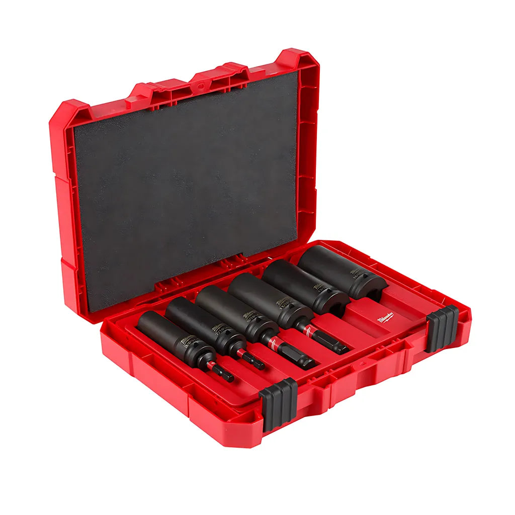 Shockwave Lineman'S 12Pt 10 Pc. 2-In-1 Socket Set-Milwaukee-49-66-5125-11752