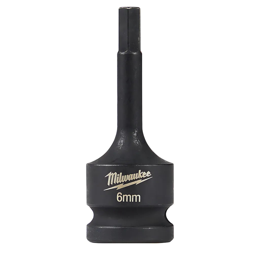 Shockwave Lineman'S 1/2 In. Drive - 6Mm Hex Bit Socket-Milwaukee-49-66-5146-11748