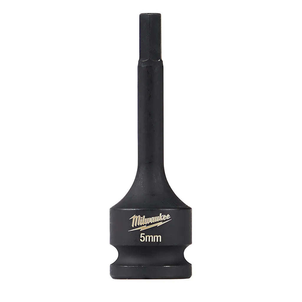 Shockwave Lineman'S 3/8 In. Drive - 5Mm Hex Bit Socket-Milwaukee-49-66-5155-11757