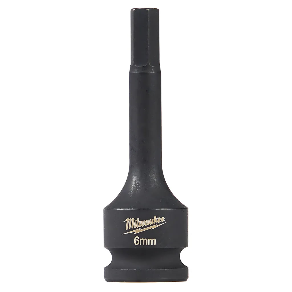 Shockwave Lineman'S 3/8 In. Drive - 6Mm Hex Bit Socket-Milwaukee-49-66-5156-11758