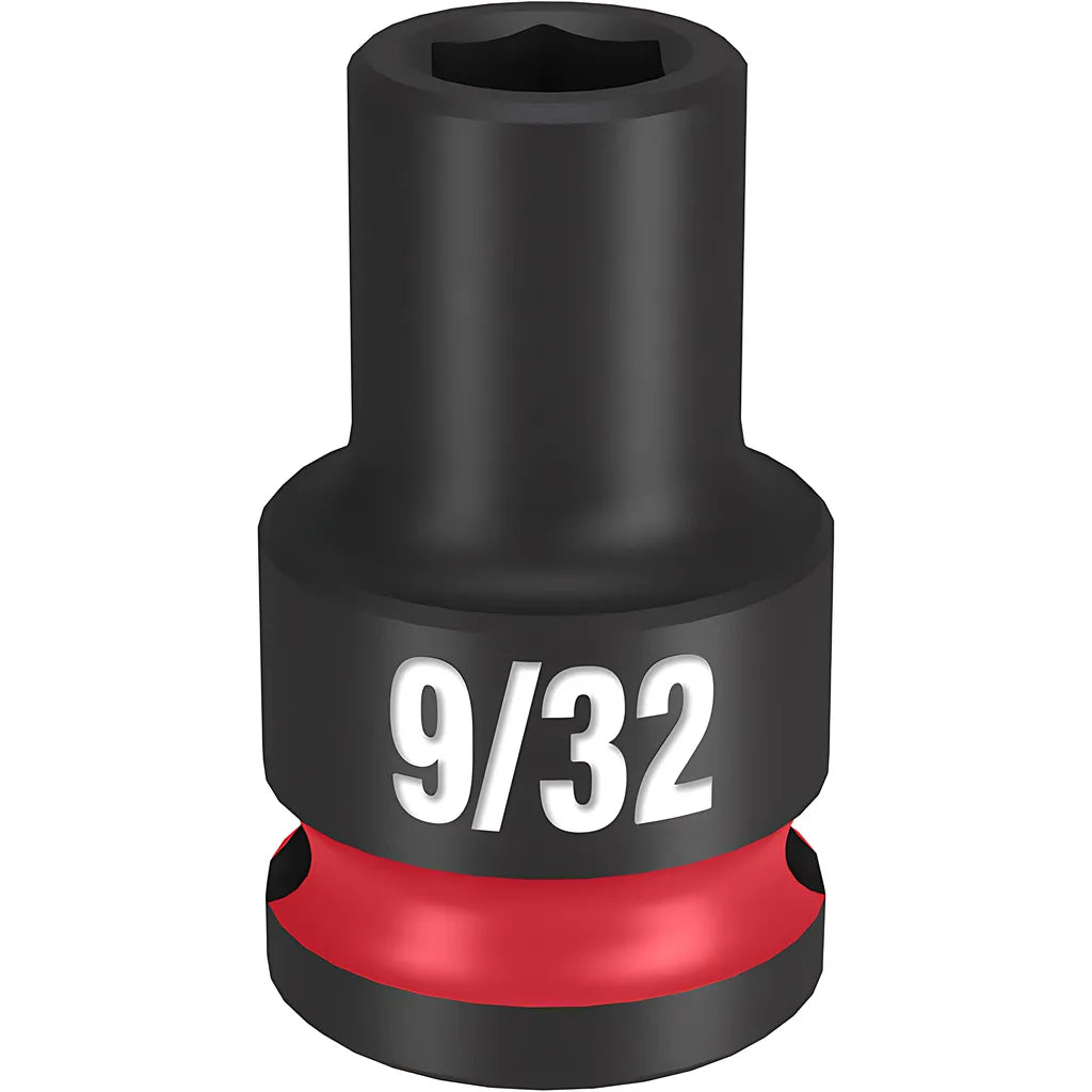 Shockwave Impact Duty 3/8" Drive 9/32" Standard 6 Point Socket-Milwaukee-49-66-6101-11644