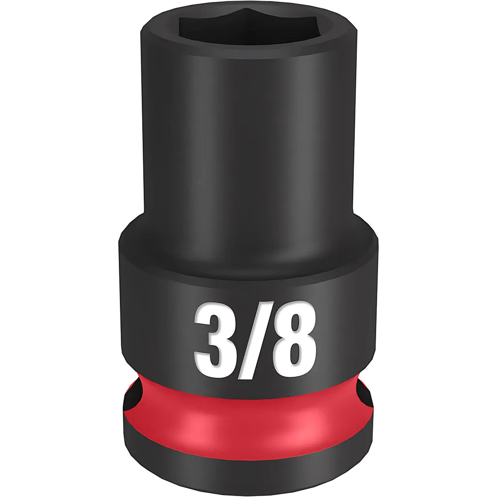 Shockwave Impact Duty 3/8" Drive 3/8" Standard 6 Point Socket-Milwaukee-49-66-6104-11625