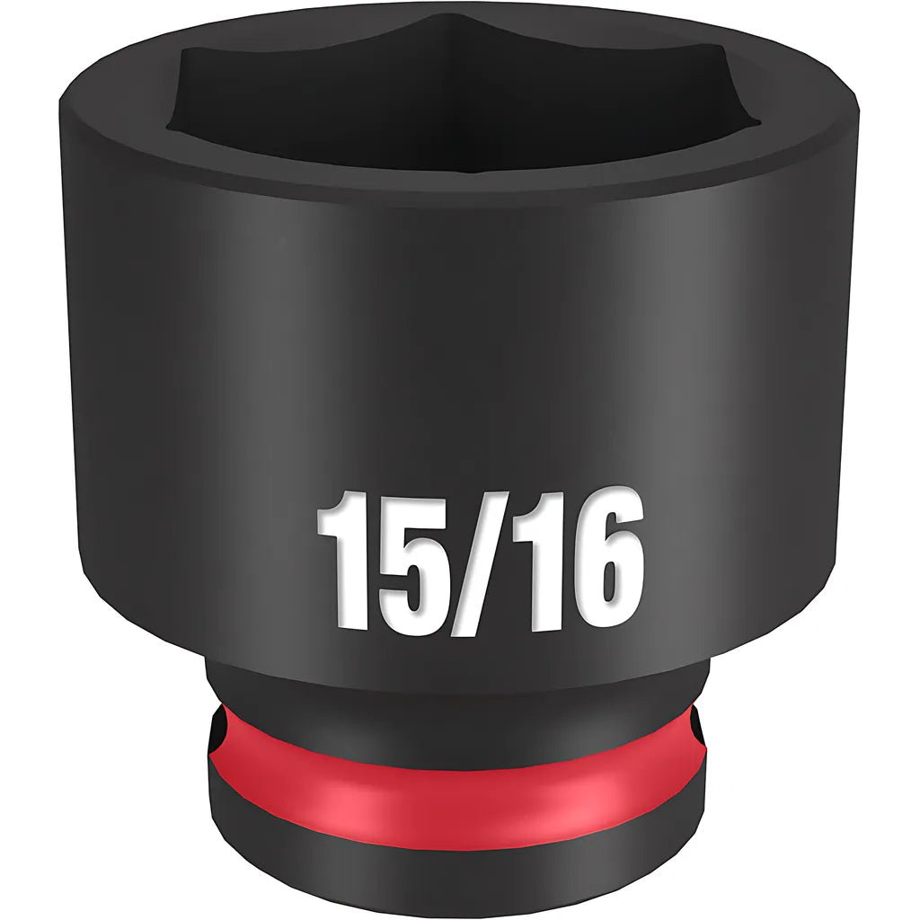 Shockwave Impact Duty 3/8" Drive 15/16" Standard 6 Point Socket-Milwaukee-49-66-6113-11600