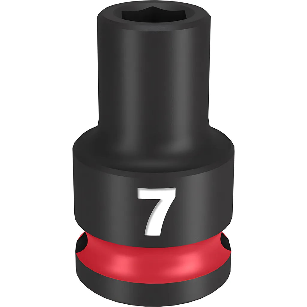 Shockwave Impact Duty 3/8" Drive 7Mm Standard 6 Point Socket-Milwaukee-49-66-6131-11638