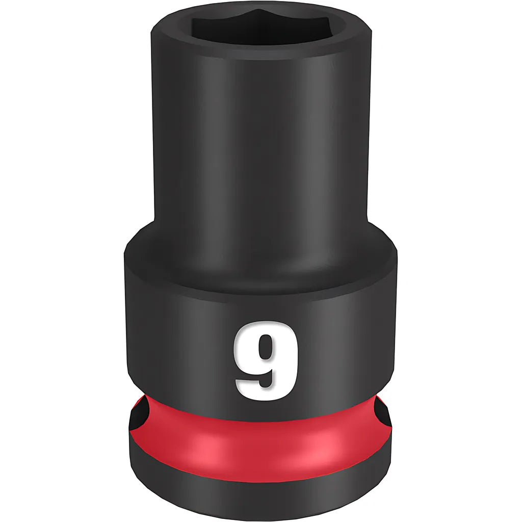 Shockwave Impact Duty 3/8" Drive 9Mm Standard 6 Point Socket-Milwaukee-49-66-6133-11646
