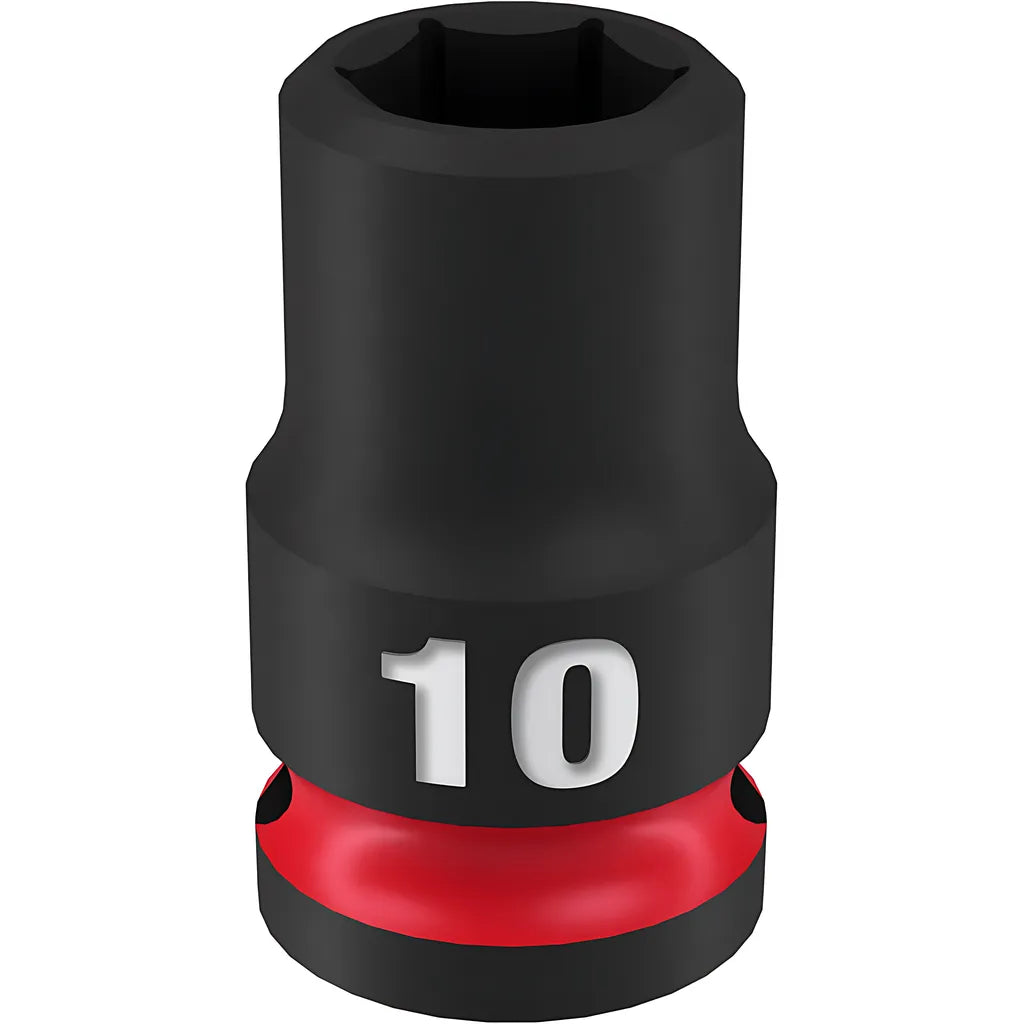 Shockwave Impact Duty 3/8" Drive 10Mm Standard 6 Point Socket-Milwaukee-49-66-6134-11584