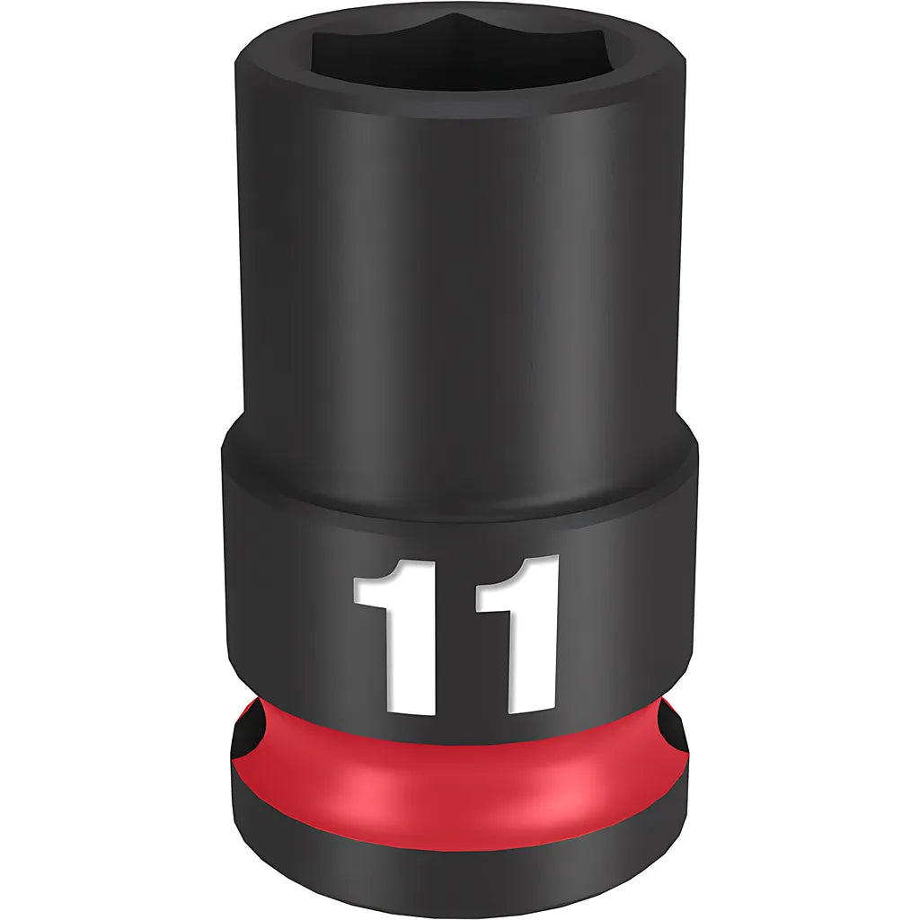 Shockwave Impact Duty 3/8" Drive 11Mm Standard 6 Point Socket-Milwaukee-49-66-6135-11590
