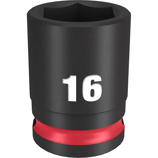 Shockwave™ Impact Duty™ 3/8" Drive 16Mm Standard 6 Point Socket-Milwaukee-49-66-6140-11604